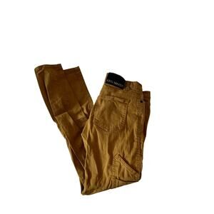 Kingmaker Slim Fit Brown Mustard Jeans Mens 32x32